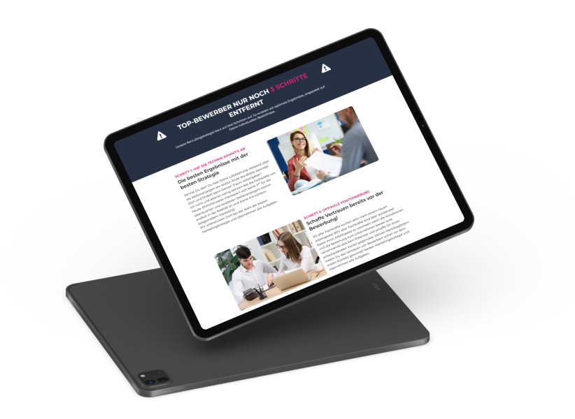 simpliWeb-Website Referenz Recruiting Agentur