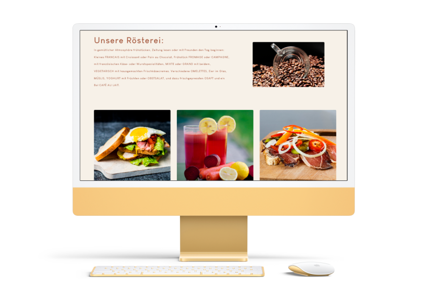 simpliWeb-Website Referenz Restaurant Cafe Website